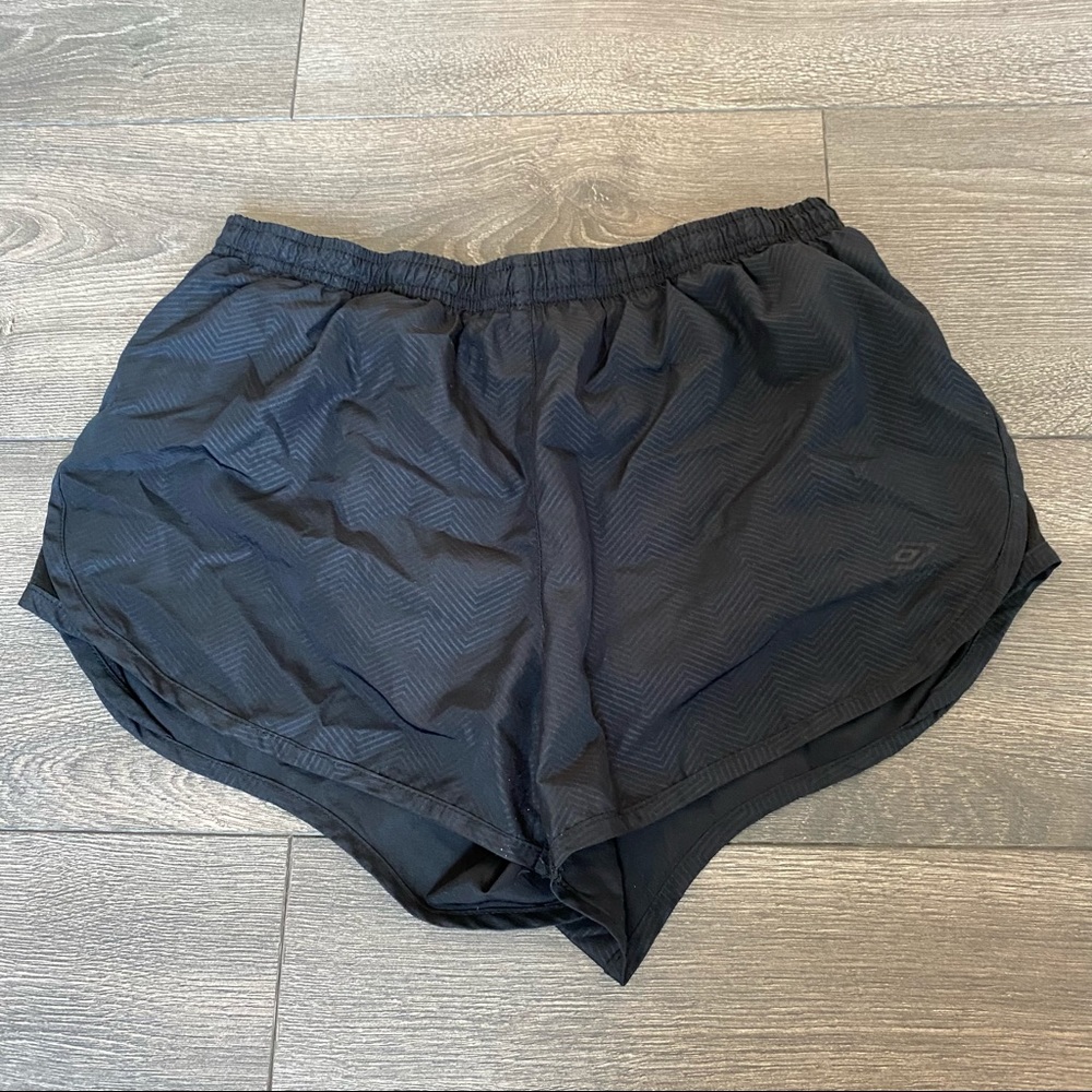 Umbro Black Running Shorts M
